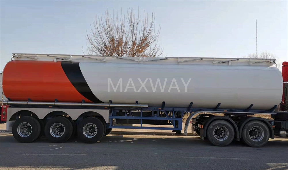 3 Axle 45000/50000L Fuel Oil Petrol Tanker Semi Truck Tractor Trailers for Sale