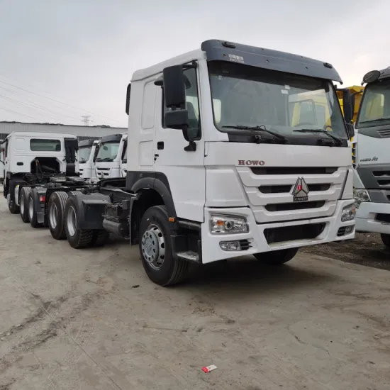 Sinotruk HOWO 6X4 375HP cabine couchette bon état camion tracteur à vendre